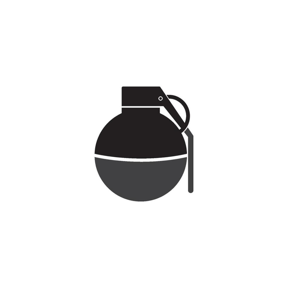 Grenades logo design vector. vector