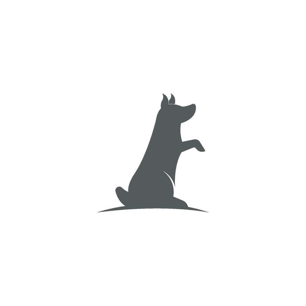 dog logo vector