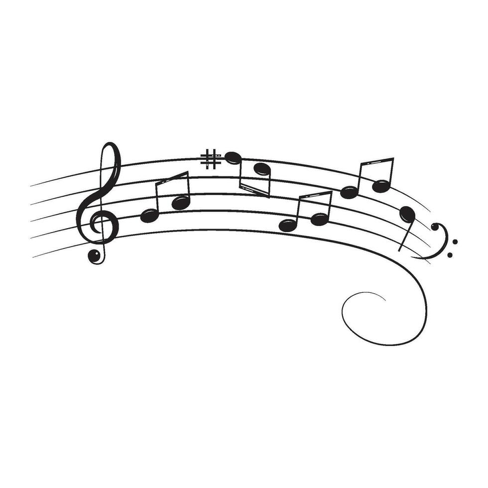 Music note Icon Vector