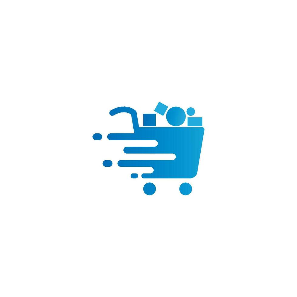 Shopping cart icons vector
