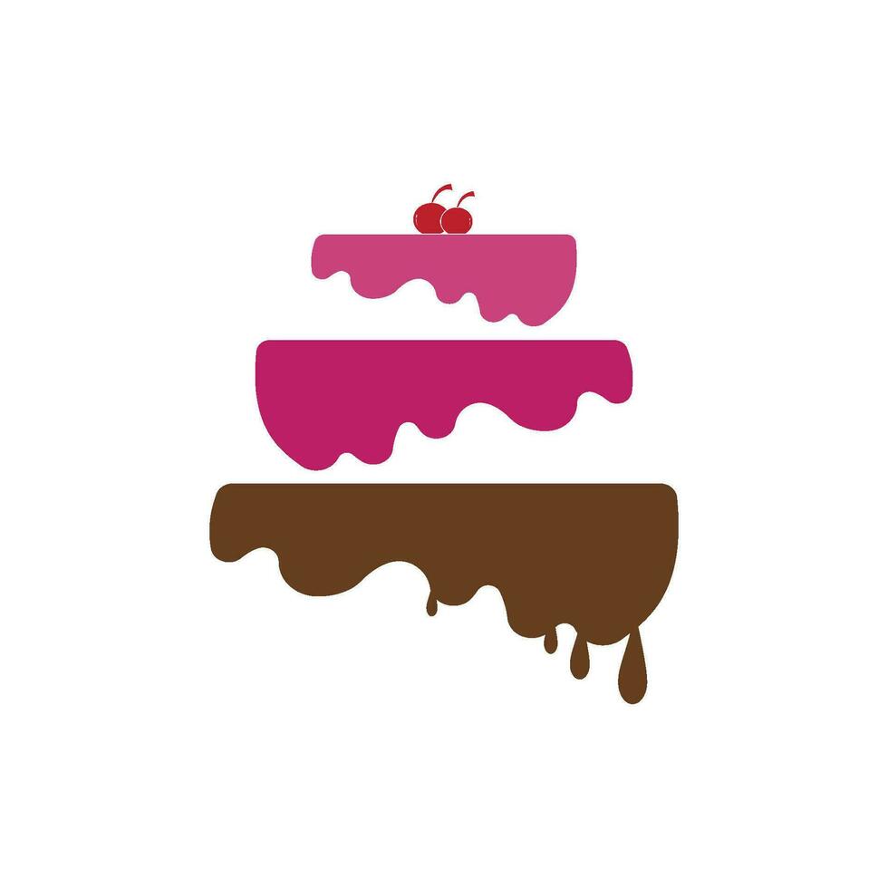 cake bakery logo vector