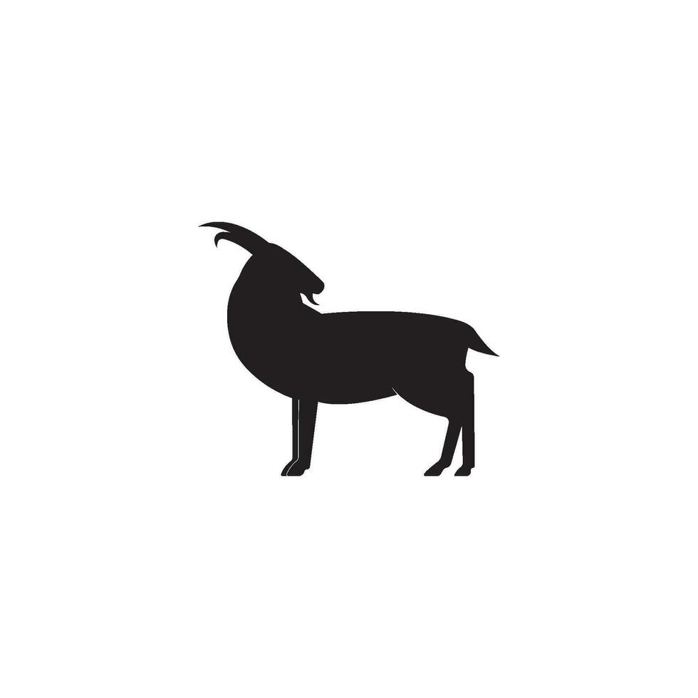 Goat Logo Template vector