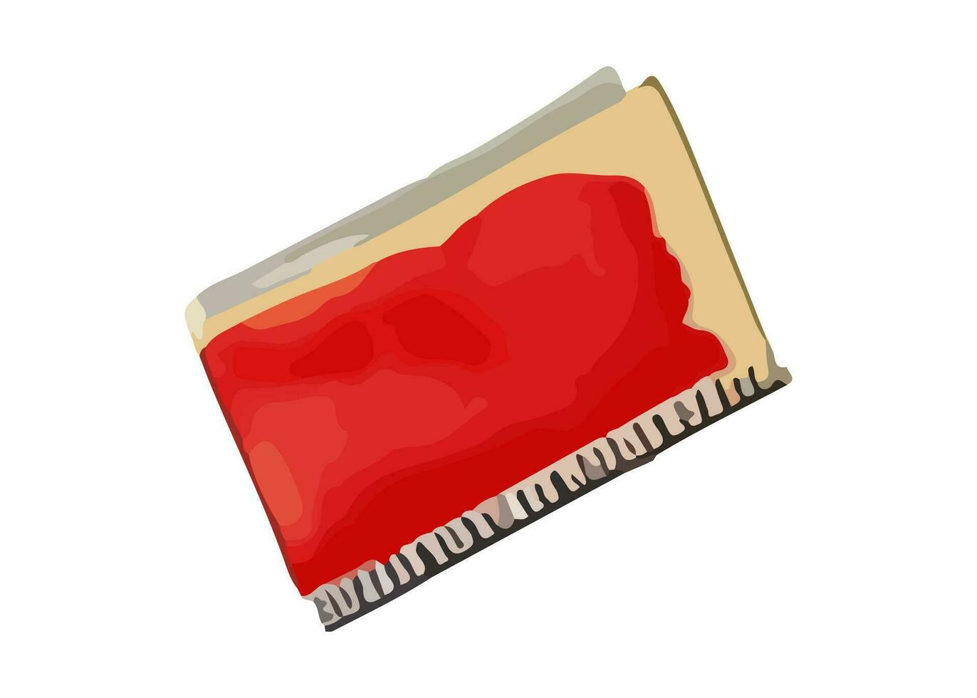 Notebook, book, folder painted in watercolor. Vector illustration for study. Back to school, supplies for classes.