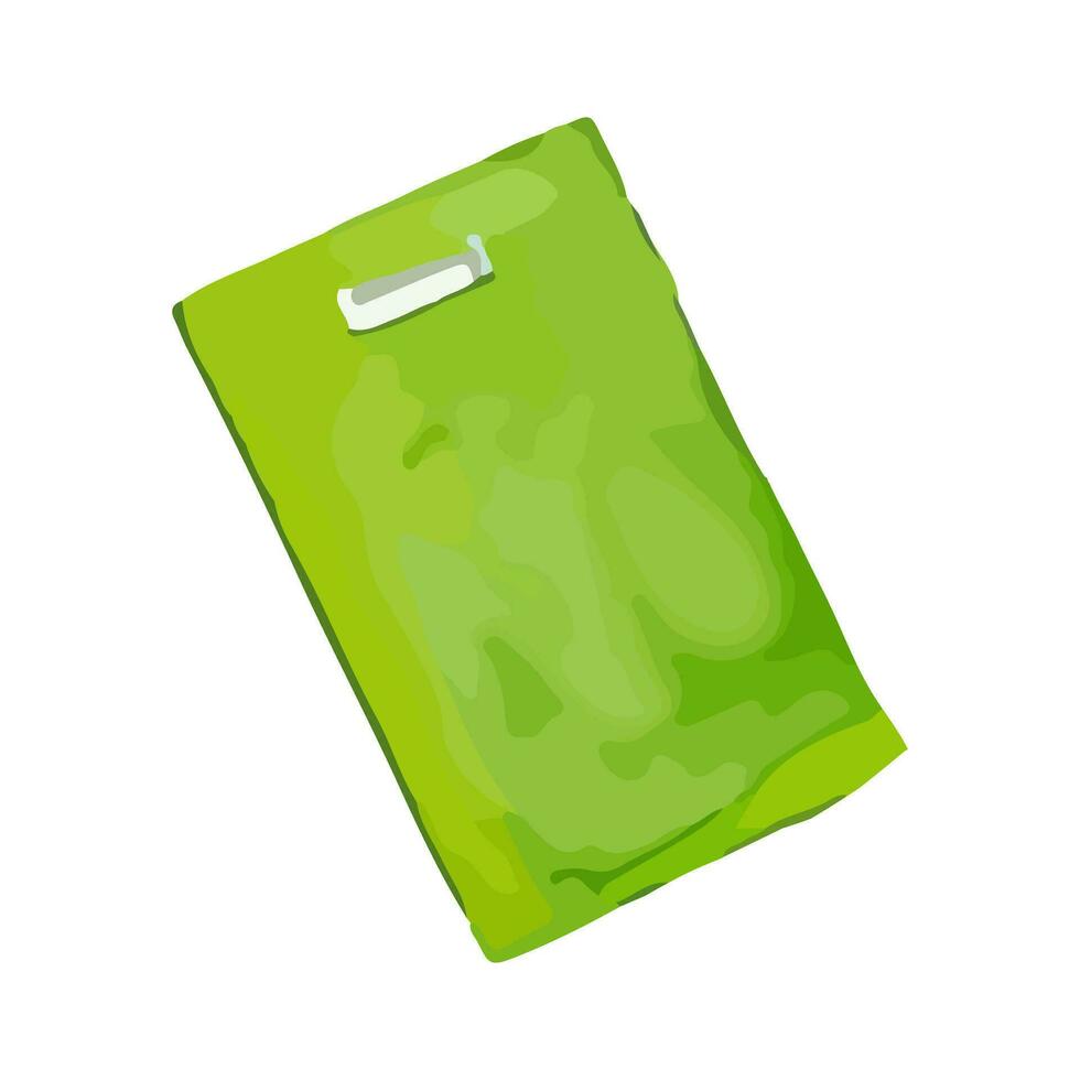 Notebook, book, folder painted in watercolor. Vector illustration for study. Back to school, supplies for classes.