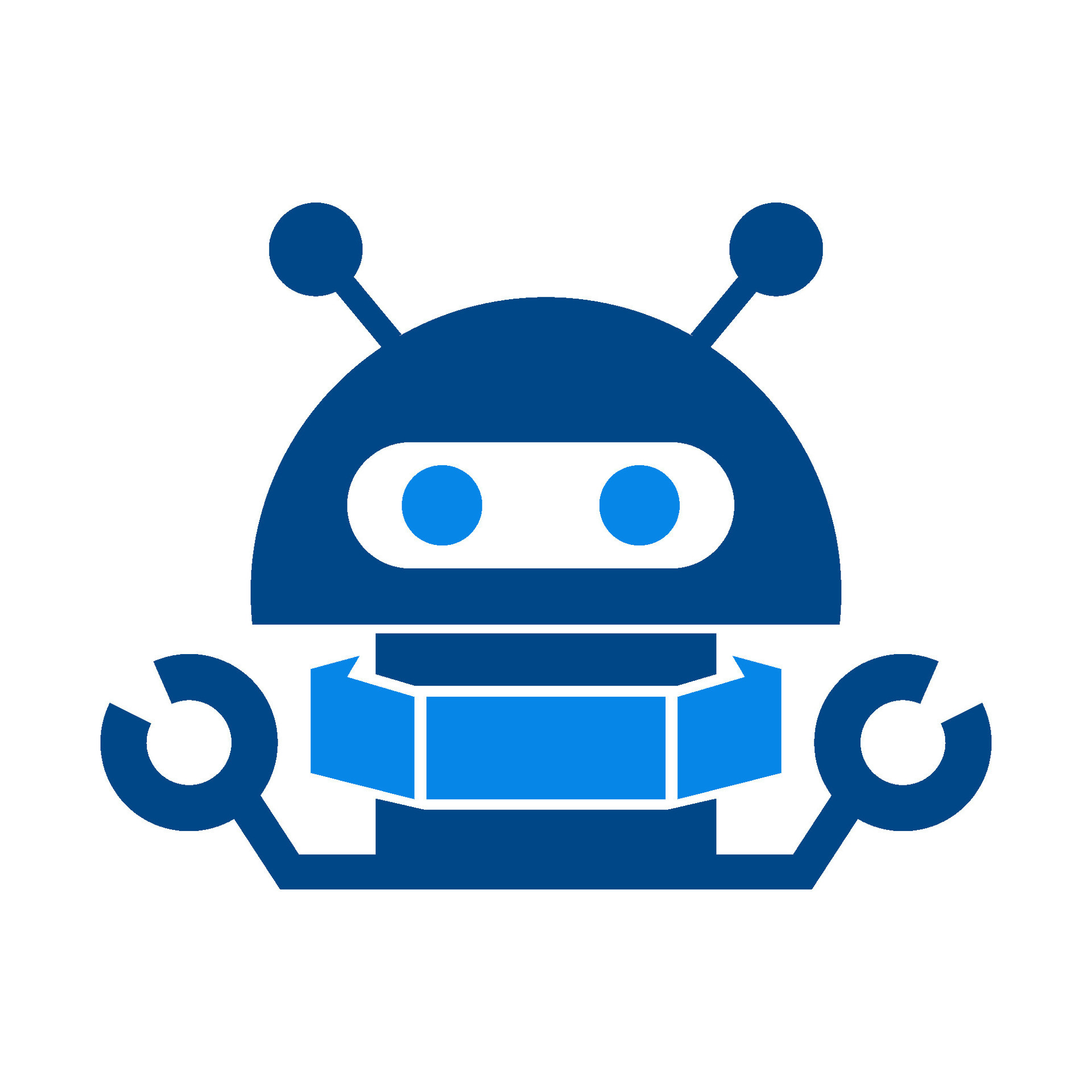 Robot logo icon design 25562222 Vector Art at Vecteezy