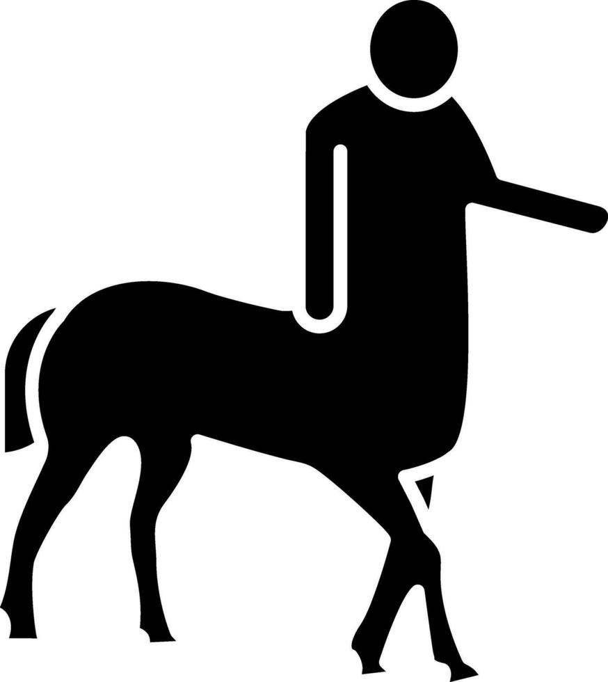 Centaur Vector Icon Design