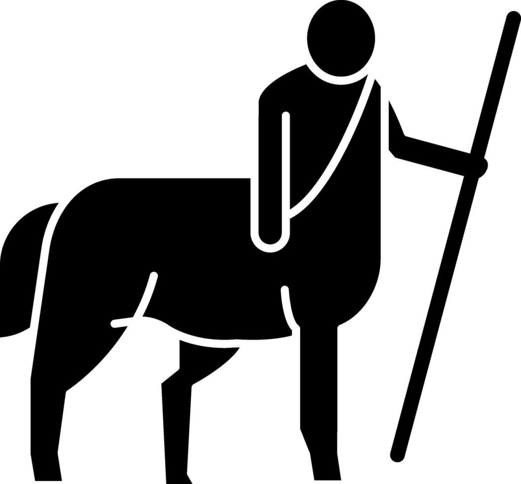 Centaur Vector Icon Design