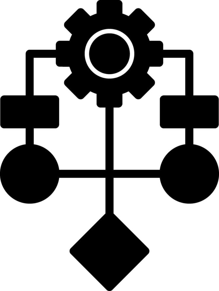 Algorithm Vector Icon Design