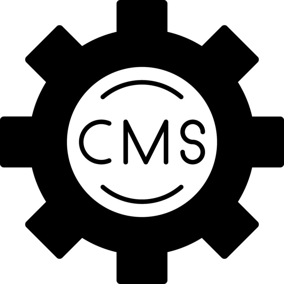 CMS Vector Icon Design