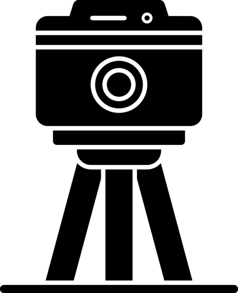 Tripod Vector Icon Design