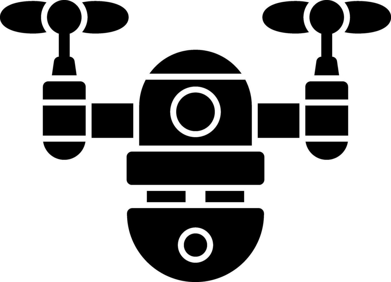 Drone Vector Icon Design