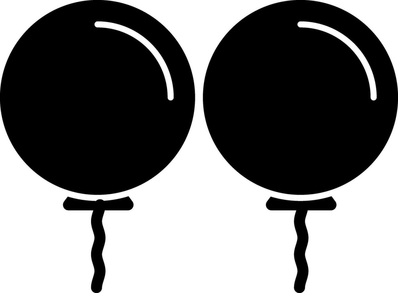 Balloon Vector Icon Design