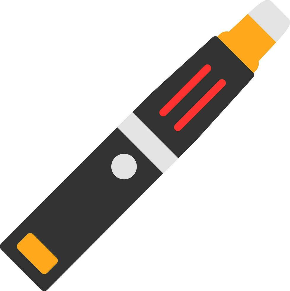 Electronic cigarette Vector Icon Design