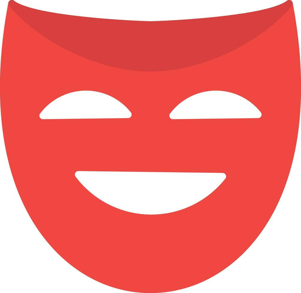 Theater masks Vector Icon Design