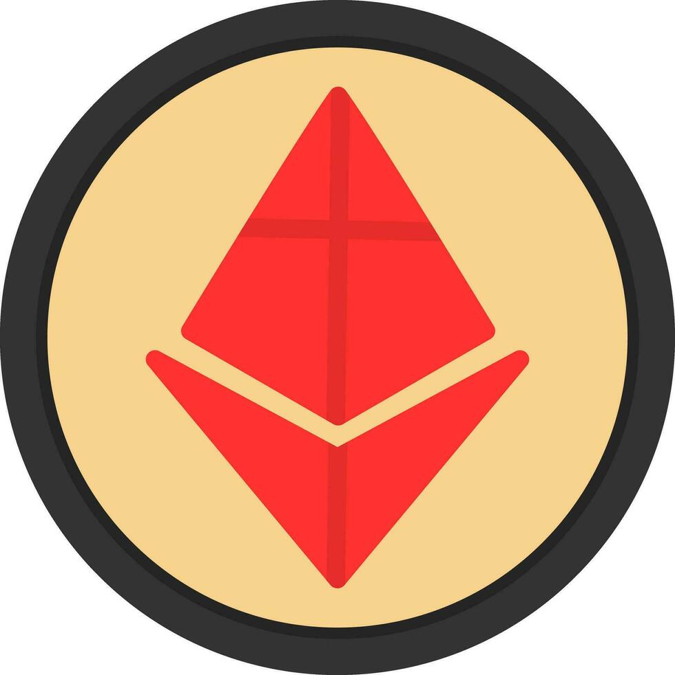 Ethereum Vector Icon Design