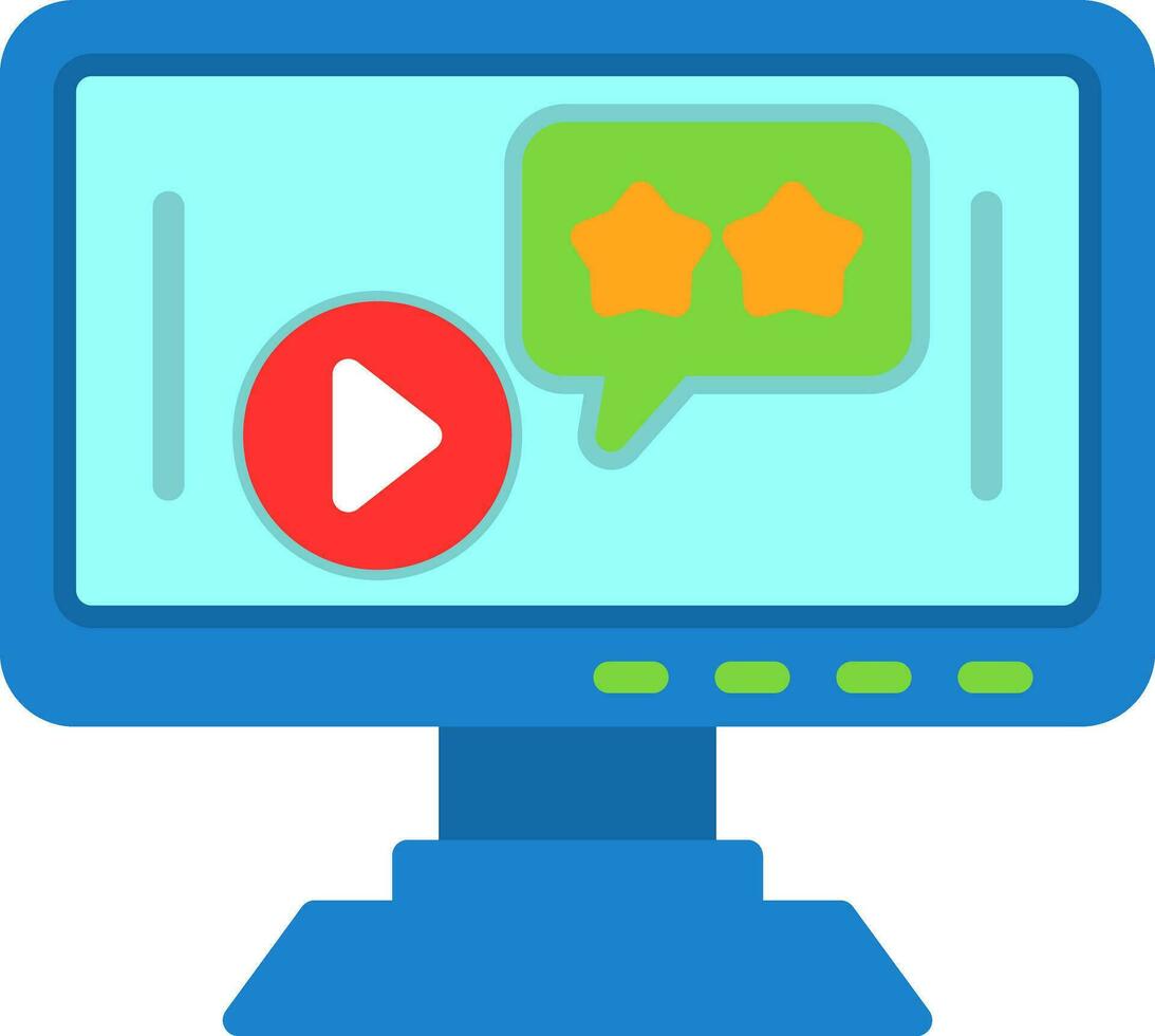 Reviews Vector Icon Design