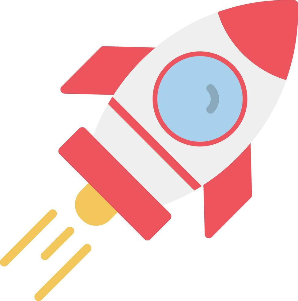 Rocket ship Vector Icon Design