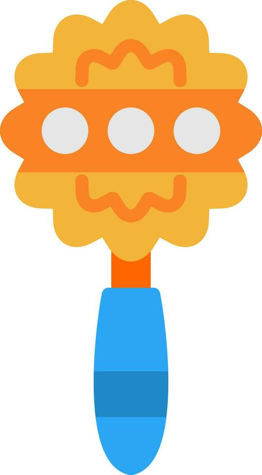 Rattle Vector Icon Design