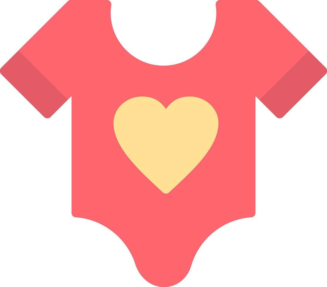 Baby shirt Vector Icon Design