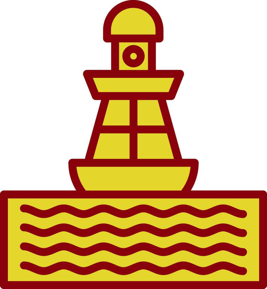 Buoy Vector Icon Design