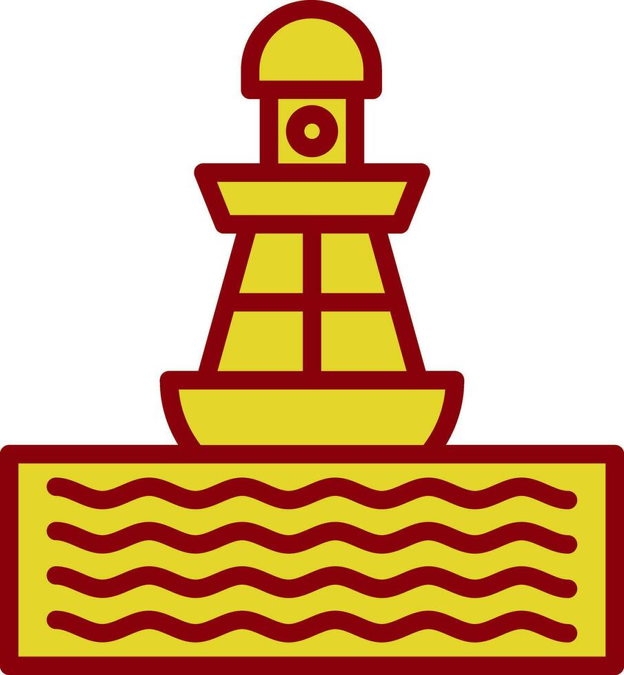 Buoy Vector Icon Design