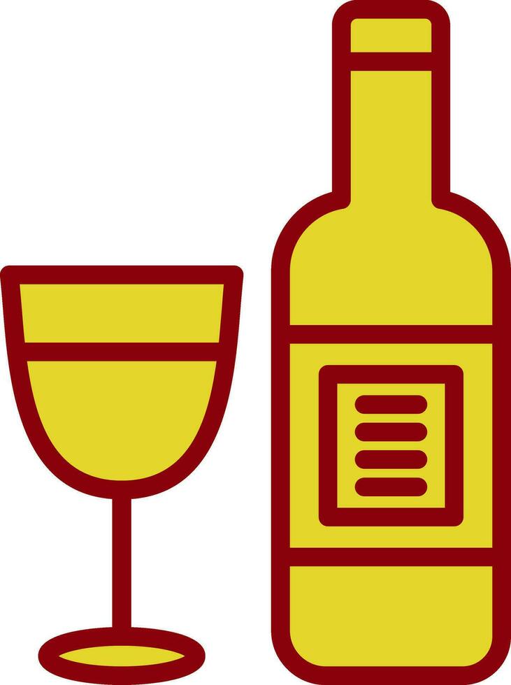 diseño de icono de vector de vino