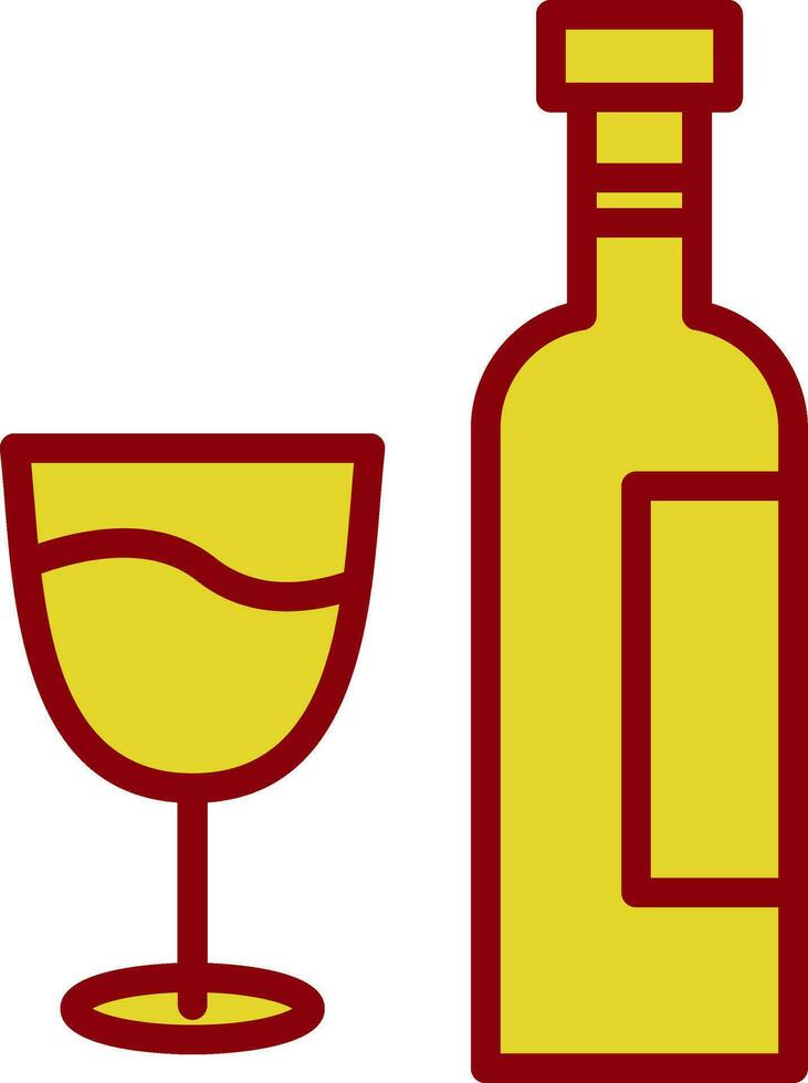 diseño de icono de vector de vino