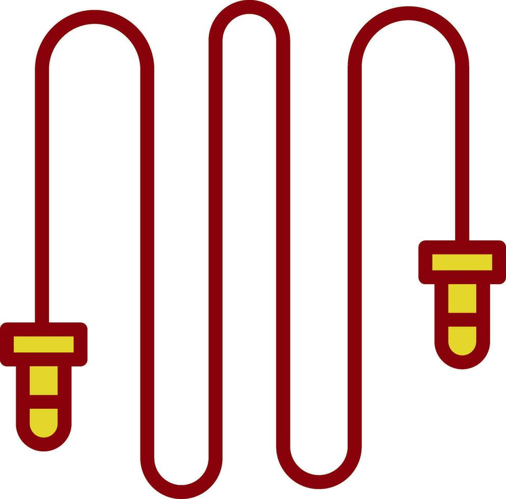 Jumping rope Vector Icon Design