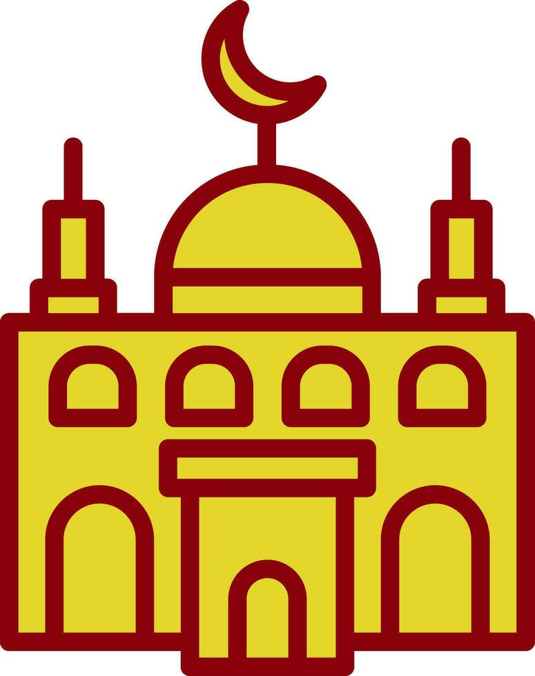 Mosque Vector Icon Design