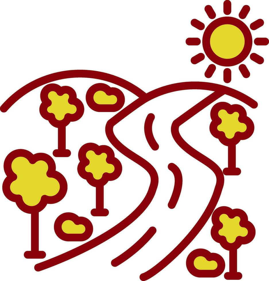 Forest Vector Icon Design