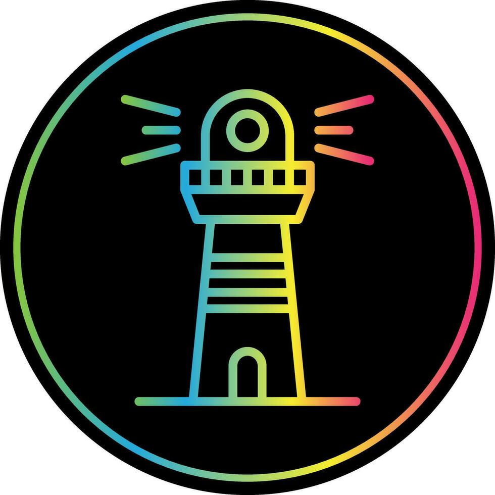 Lighthouse Vector Icon Design