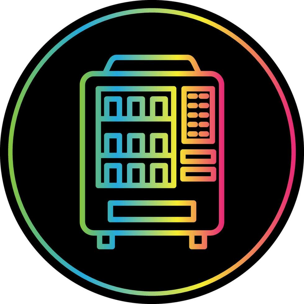 Vending machine Vector Icon Design