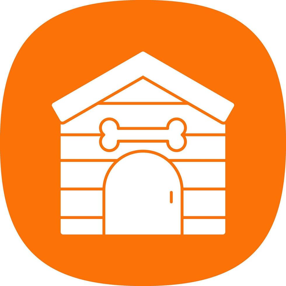 Dog area Vector Icon Design