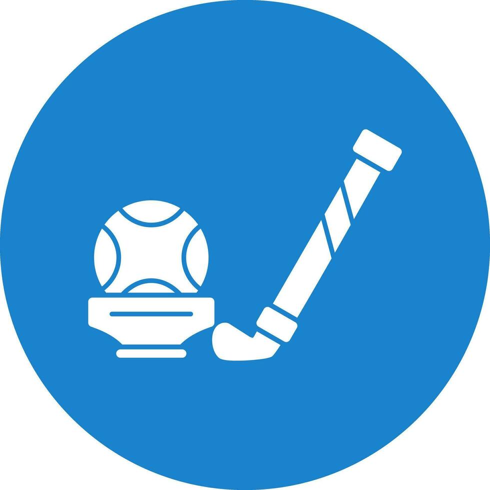 Golf club Vector Icon Design