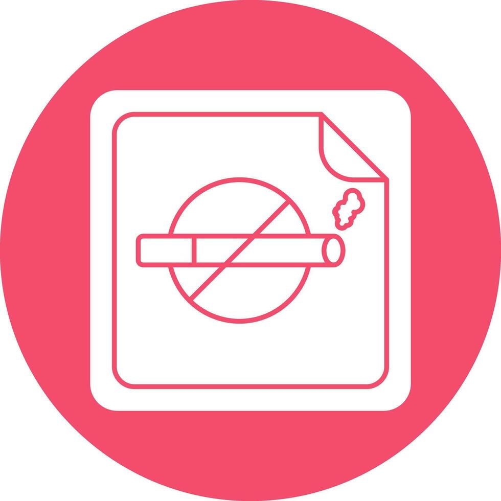 Nicotine patch Vector Icon Design