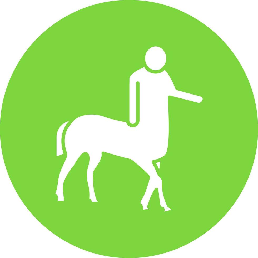 Centaur Vector Icon Design