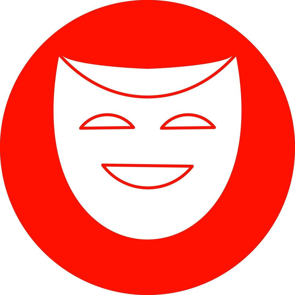 diseño de icono de vector de máscaras de teatro