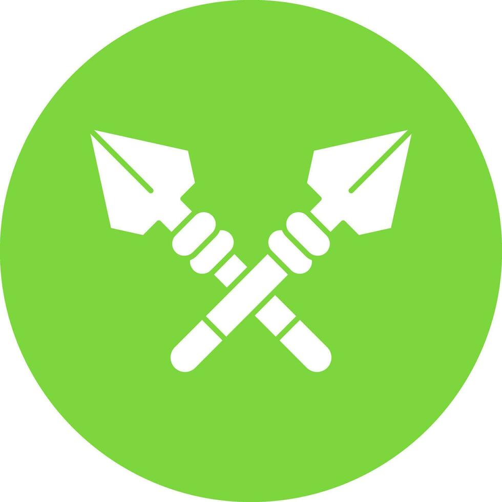 Spear Vector Icon Design