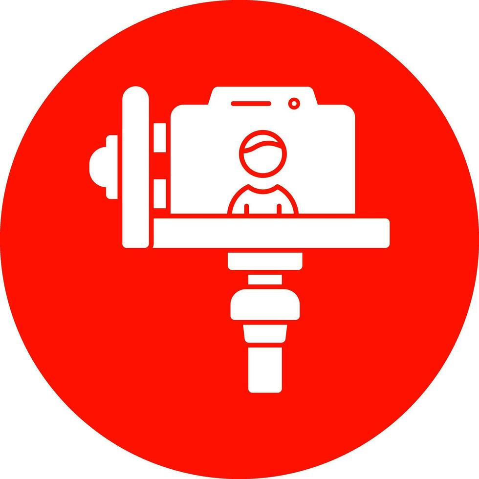 Vlogger Vector Icon Design