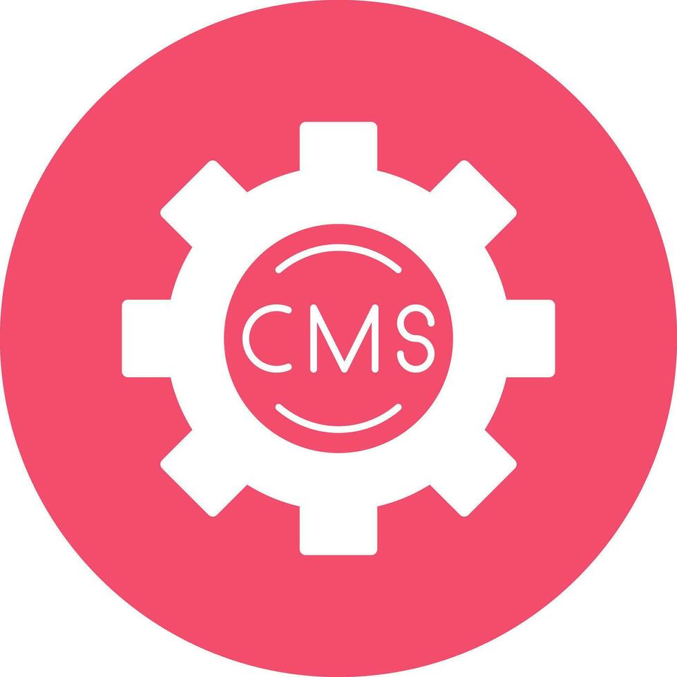 CMS Vector Icon Design