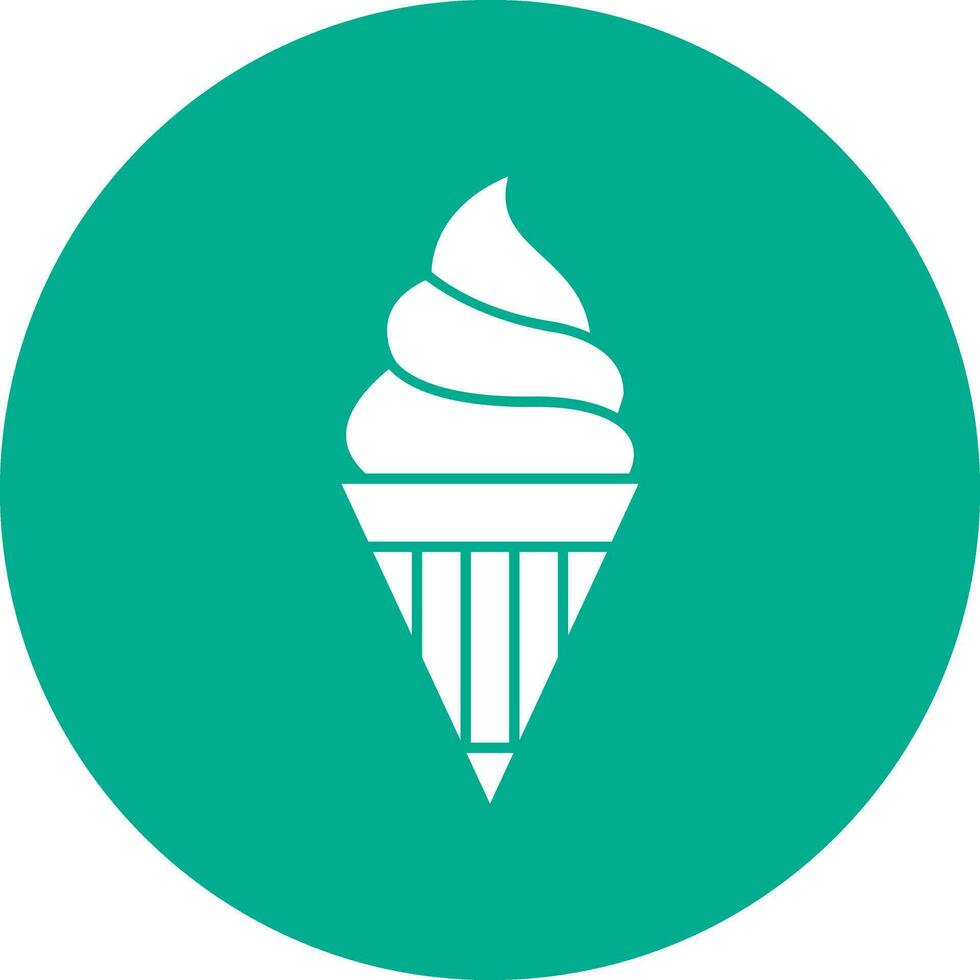 Ice cream Vector Icon Design