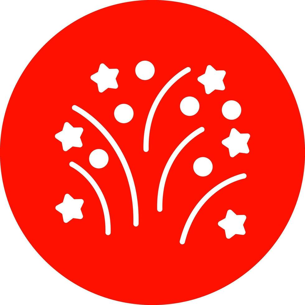 Fireworks Vector Icon Design