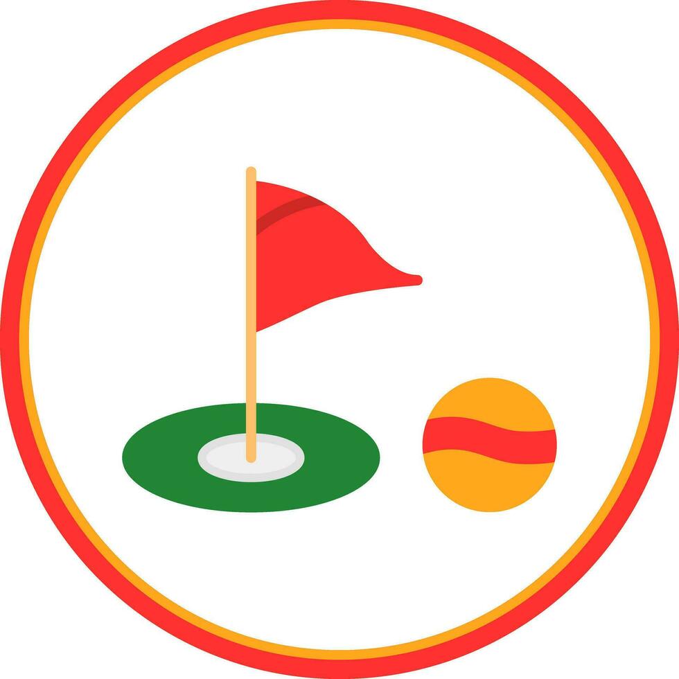 Golf Vector Icon Design