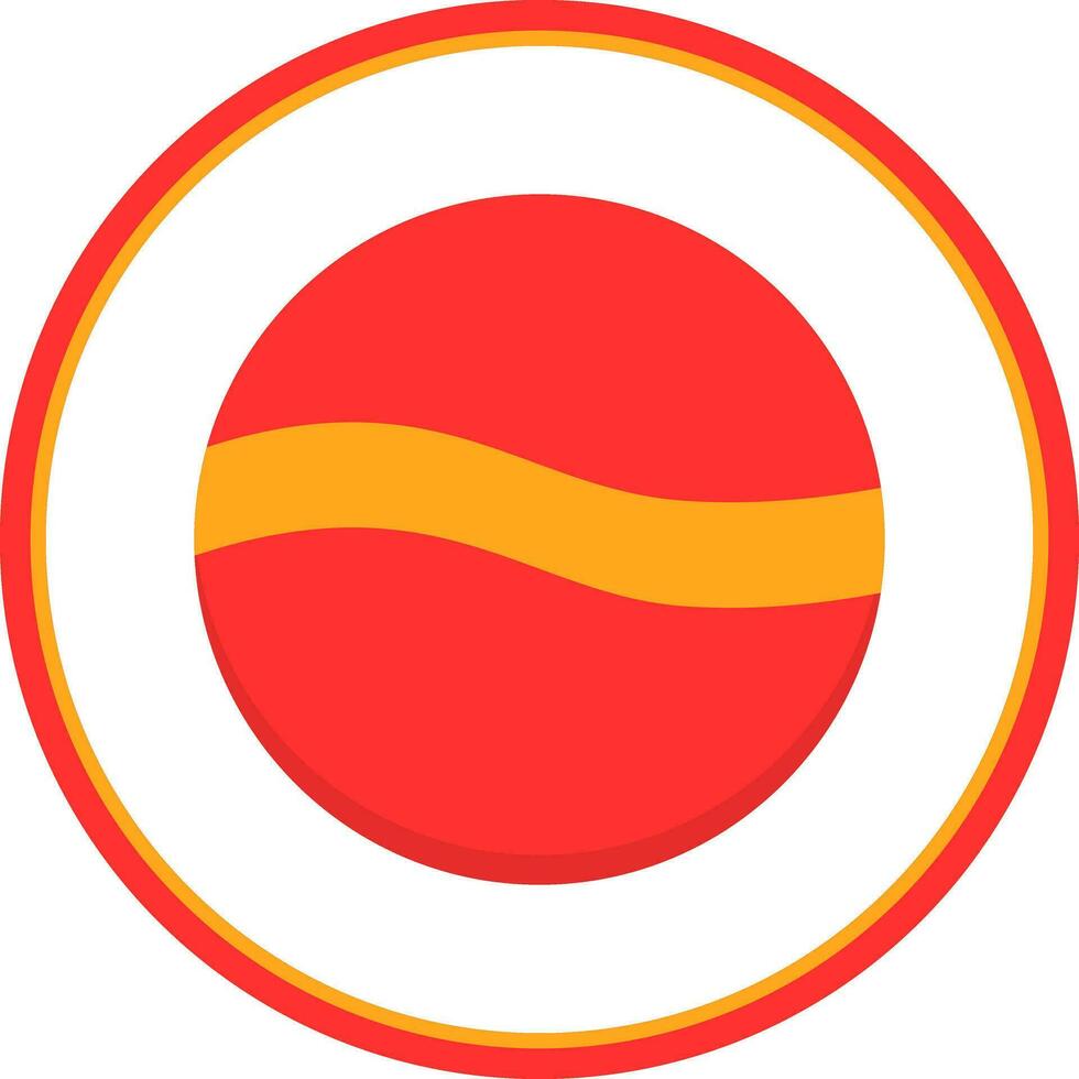Golf ball Vector Icon Design