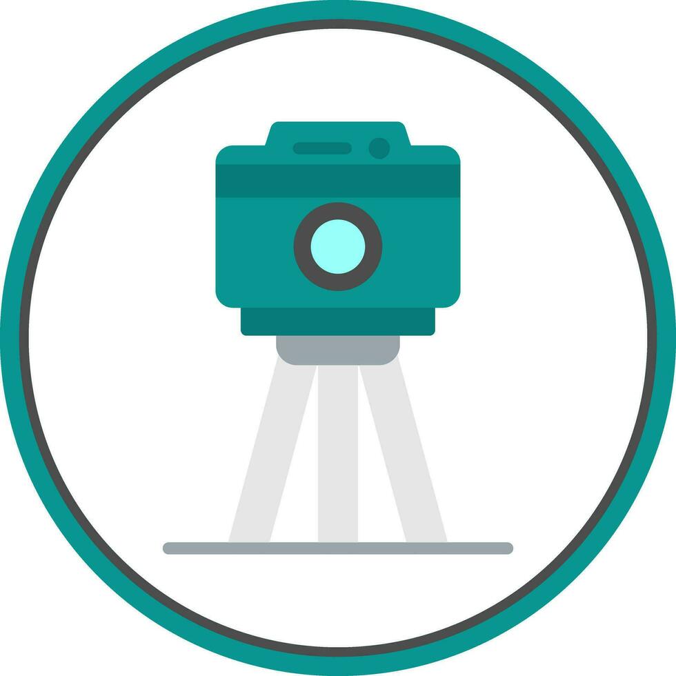 Tripod Vector Icon Design