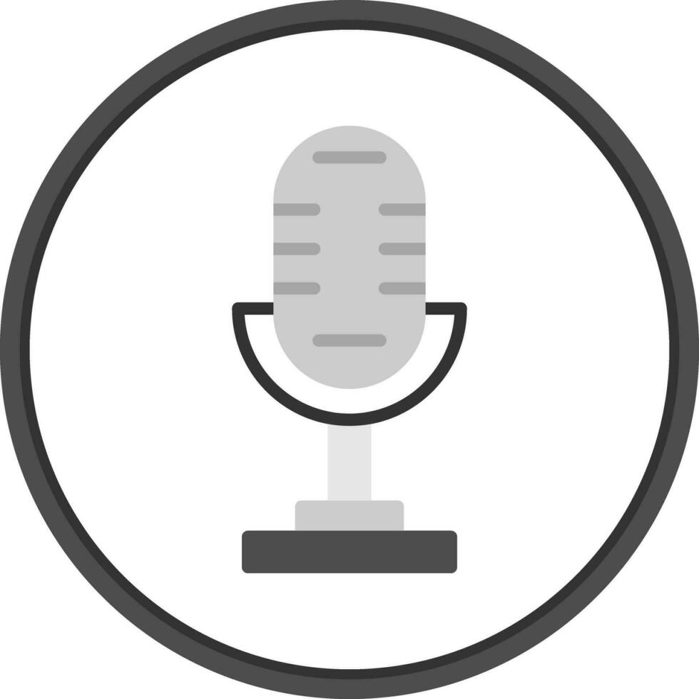 Microphone Vector Icon Design