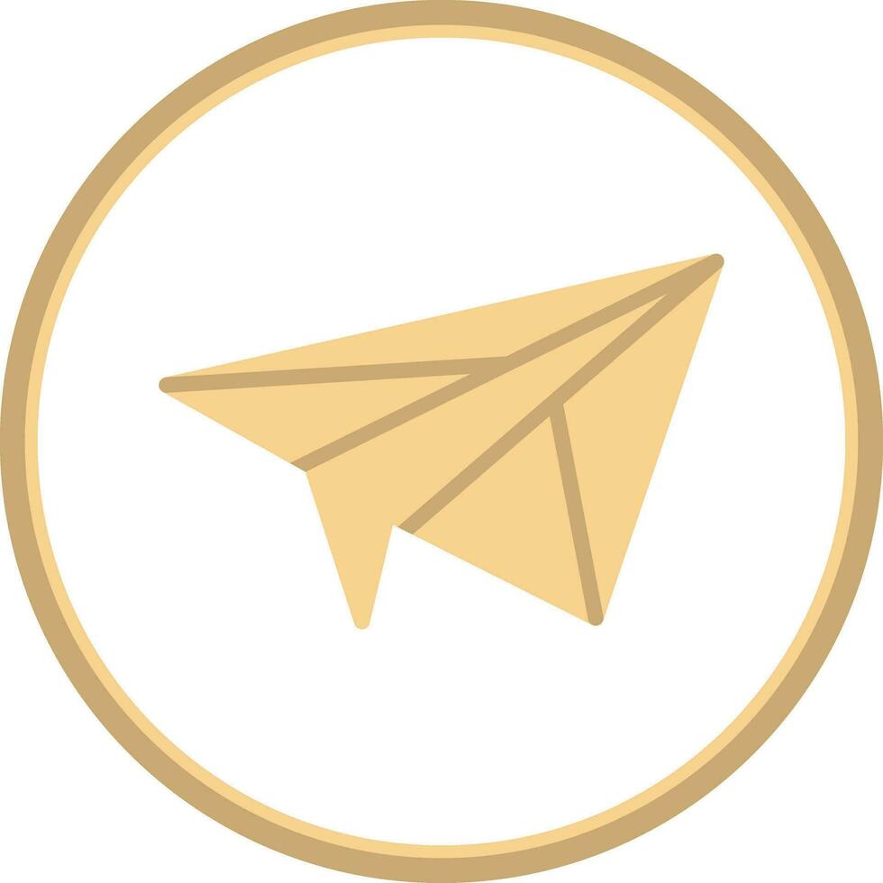 Paper plane Vector Icon Design