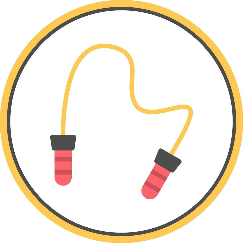Skipping rope Vector Icon Design