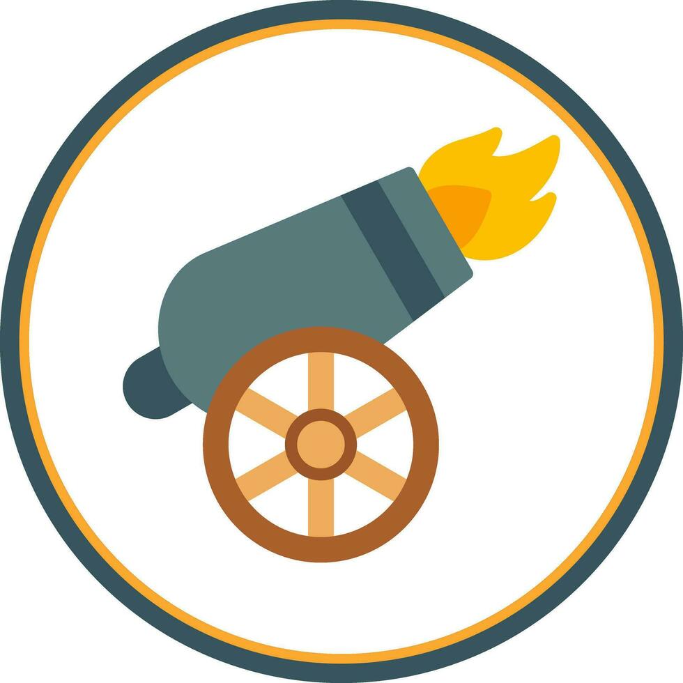 Cannon Vector Icon Design