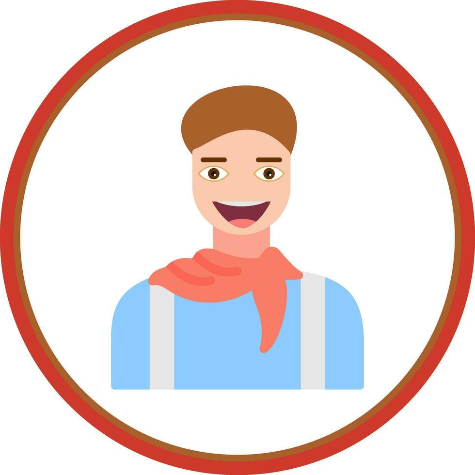 Mime Vector Icon Design